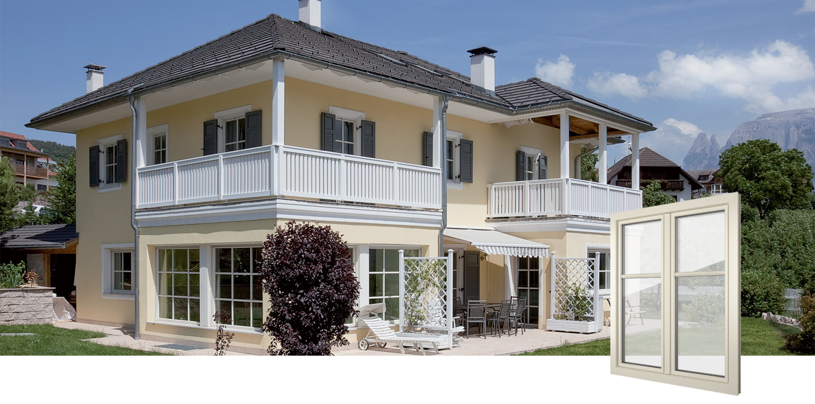 Finestre in PVC Resistenti e perfettamente isolanti: le nostre finestre in PVC.